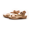 Asymmetry Glossy Gold Sandals (N91901-CV01SV-101 GOLD)
